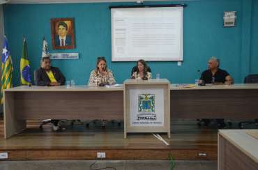 Audiência pública da secretaria da saúde para apresentação do relatório quadrimestral 2019