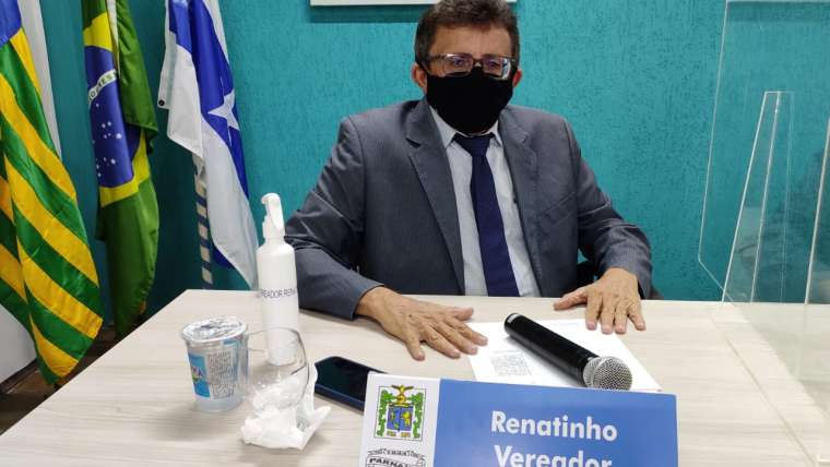 Parlamentar protocola pedido de calçamento na Rua Antônio dos Reis Maia