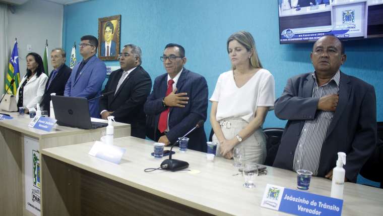 Sessão de abertura do ano legislativo conta com mensagem do prefeito de Parnaíba
