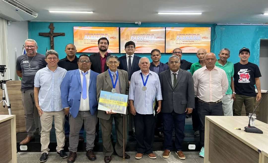 Câmara Municipal concede Medalha do Mérito a dois importantes nomes do esporte parnaibano