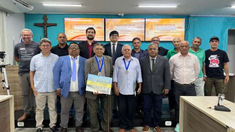 Câmara Municipal concede Medalha do Mérito a dois importantes nomes do esporte parnaibano