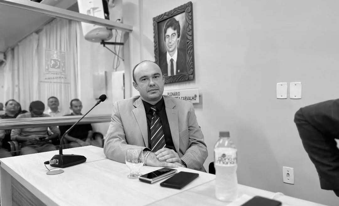 NOTA DE PESAR – VEREADOR THICIANO RIBEIRO DA CRUZ