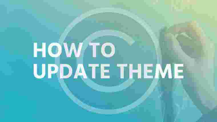 How to update theme
