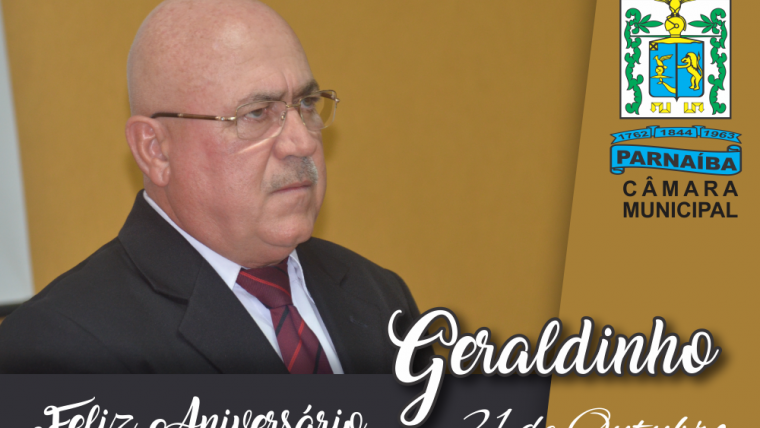 Parabéns! José Geraldo Alencar Filho