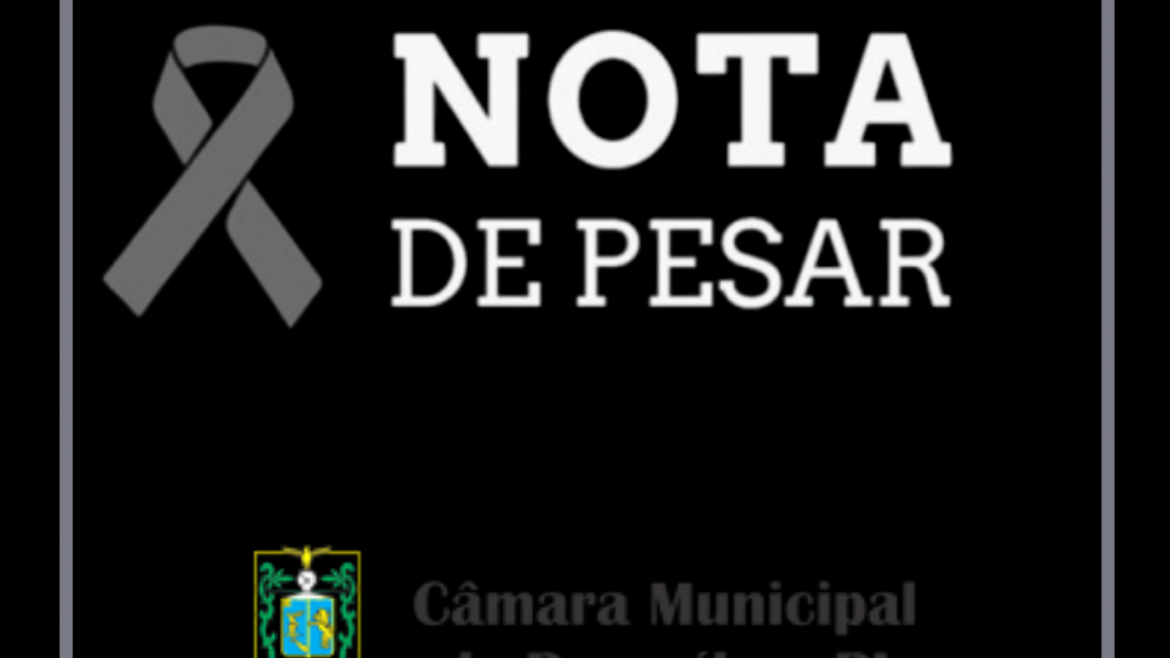 Câmara de Parnaíba emite nota de pesar as famílias perderam seus entes queridos vítimas da pandemia do Coronavírus