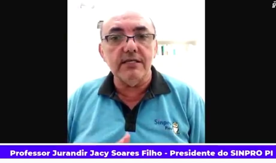 Presidente do Sinpro/PI pede suspensão imediata das aulas presenciais nas escolas da rede privada