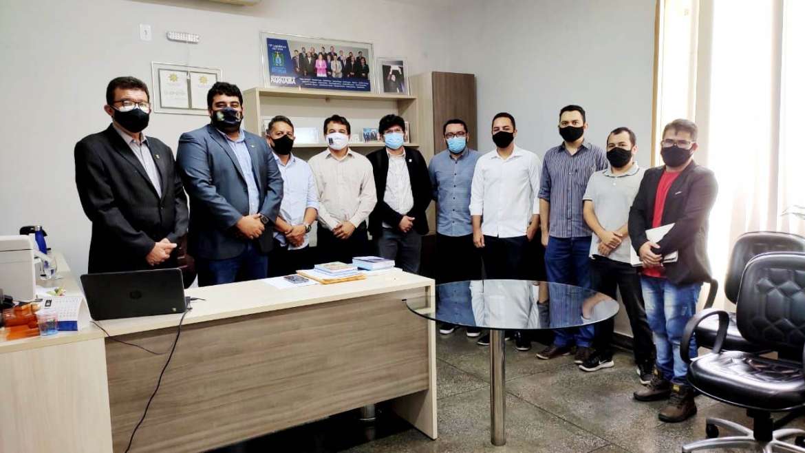 Engenheiros de Teresina visitam presidente e apresentam Proposta de PL de Inspeção Predial