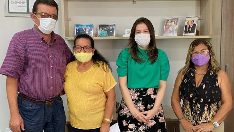 Presidente da Câmara recebe visita da presidente do Conselho Regional de Psicologia