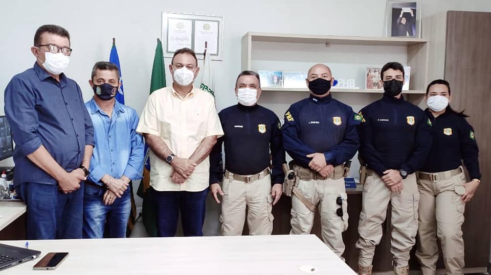 Representantes da PRF no PI agradecem apoio do Legislativo Parnaibano