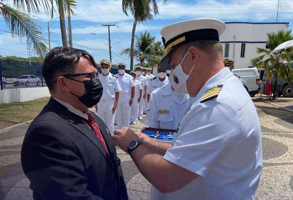 Vereador Edcarlos Gouveia é homenageado pela Capitania dos Portos do Piauí