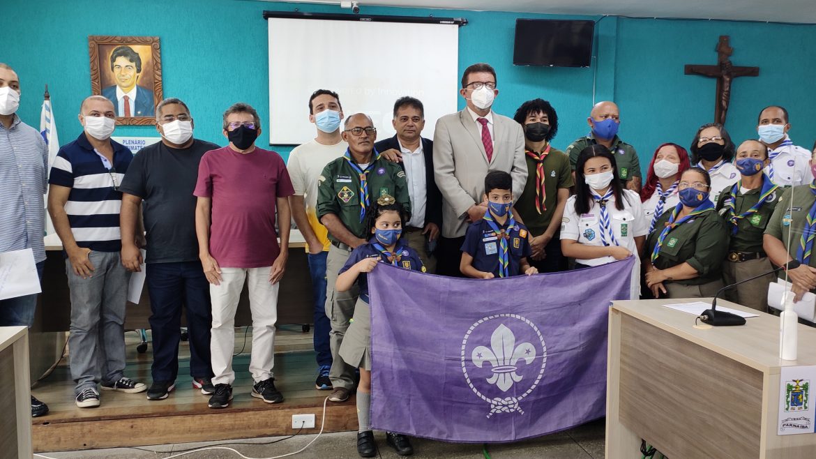 Dia do Escoteiro é celebrado na Câmara Municipal de Parnaíba