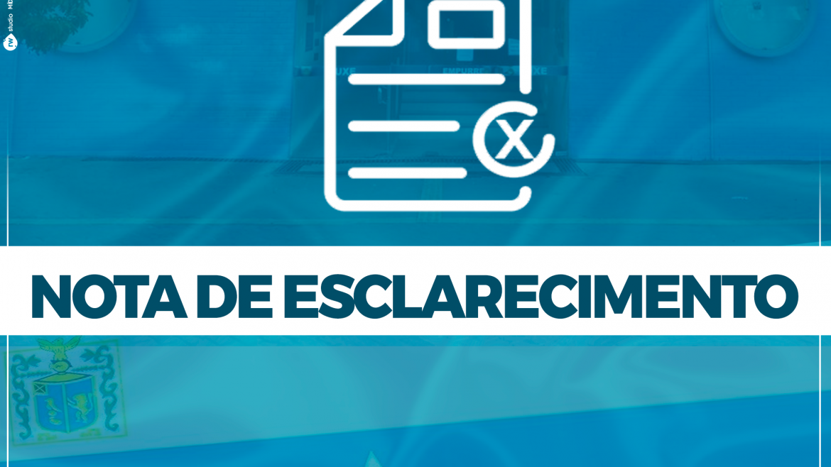 Câmara Municipal de Parnaíba: Nota de Esclarecimento