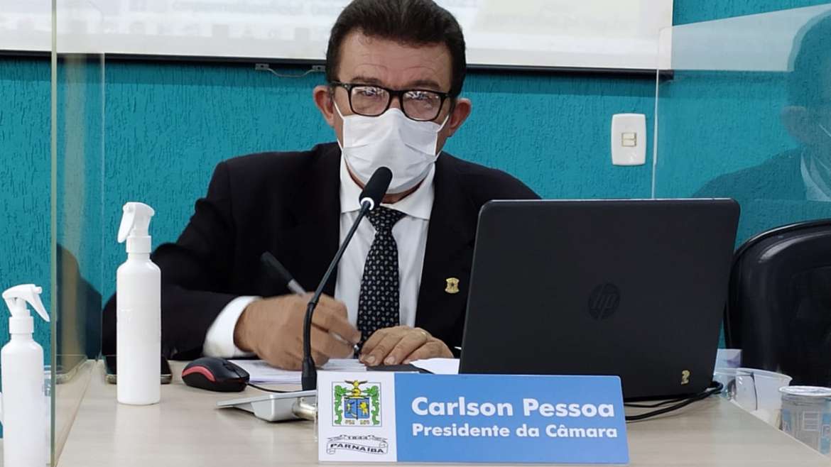 Presidente da Câmara, Carlson Pessoa, testa positivo para Covid-19