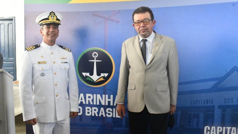 Presidente Carlson Pessoa participa de cerimônia comemorativa ao Dia do Marinheiro