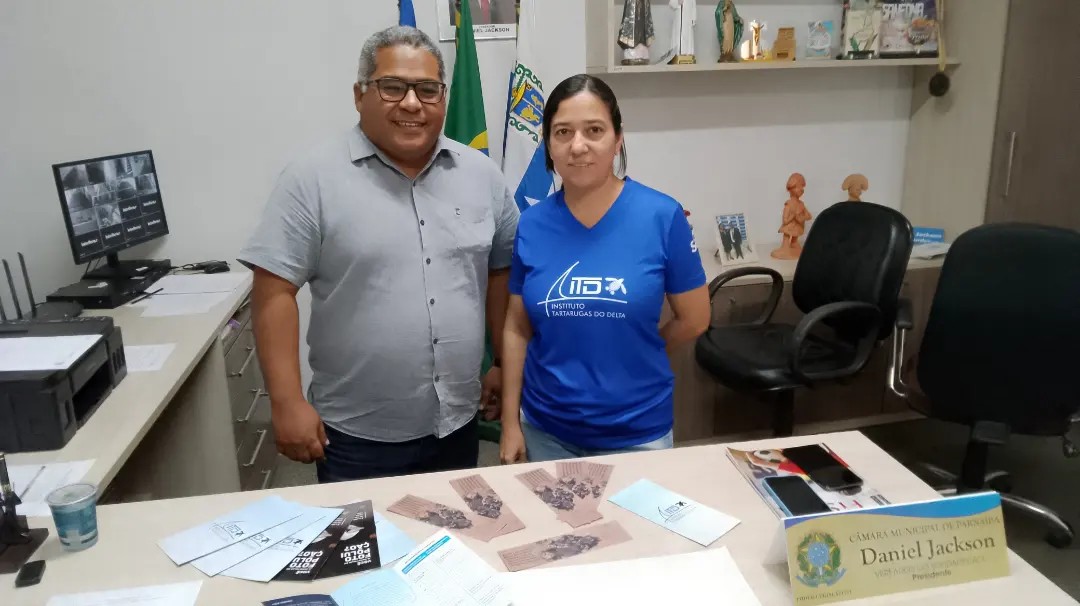 Construção de nova sede para o Instituto Tartarugas do Delta é tratada em reunião na presidência