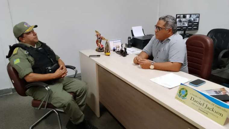 Coronel detalha ações de segurança e dialoga com presidente sobre nova sede de Comando do Litoral