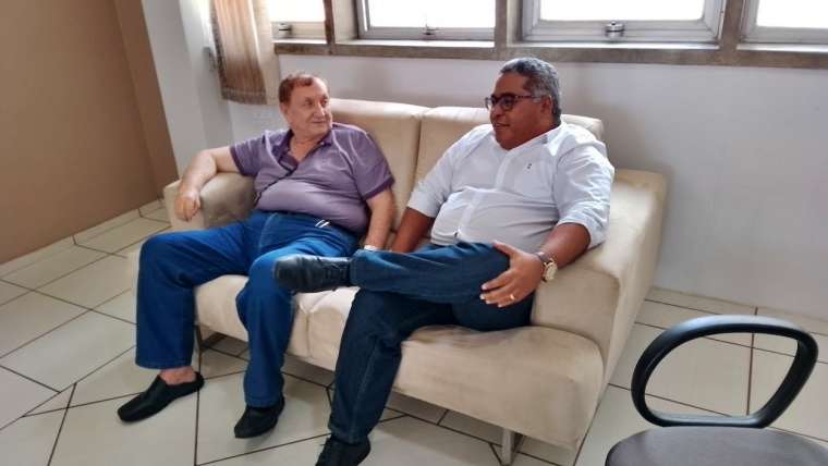 Presidente Daniel Jackson realiza visita ao prefeito Mão Santa e reforça diálogo entre poderes