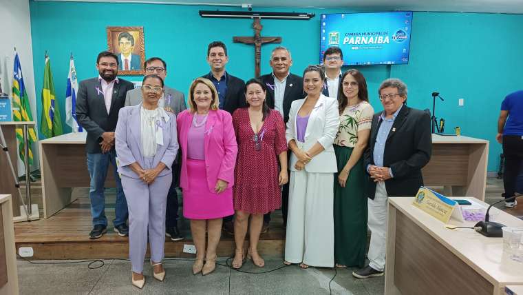 “Agosto Lilás” e conscientização sobre direito das mulheres são destaques na Câmara de Parnaíba