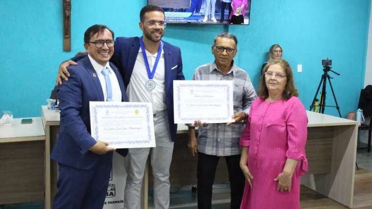 Câmara Municipal entrega Título de Cidadania Parnaibana ao psicólogo Jáder Montenegro