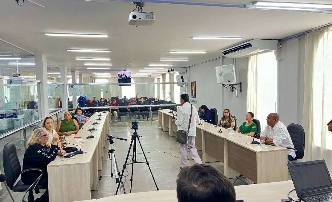 Câmara Municipal realiza audiência pública sobre reprovação das contas da Saúde