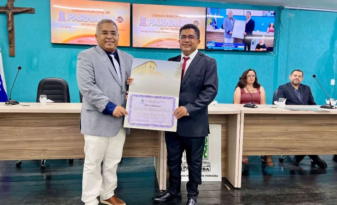 Câmara Municipal entrega Título e Medalha ao arquiteto Humberto Gonzaga da Silva