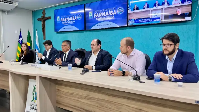 Câmara realiza Audiência Pública sobre o serviço da Aegea (Águas do Piauí) em Parnaíba