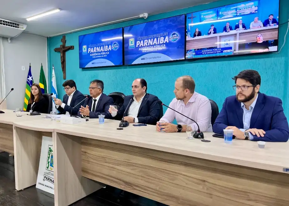 Câmara realiza Audiência Pública sobre o serviço da Aegea (Águas do Piauí) em Parnaíba